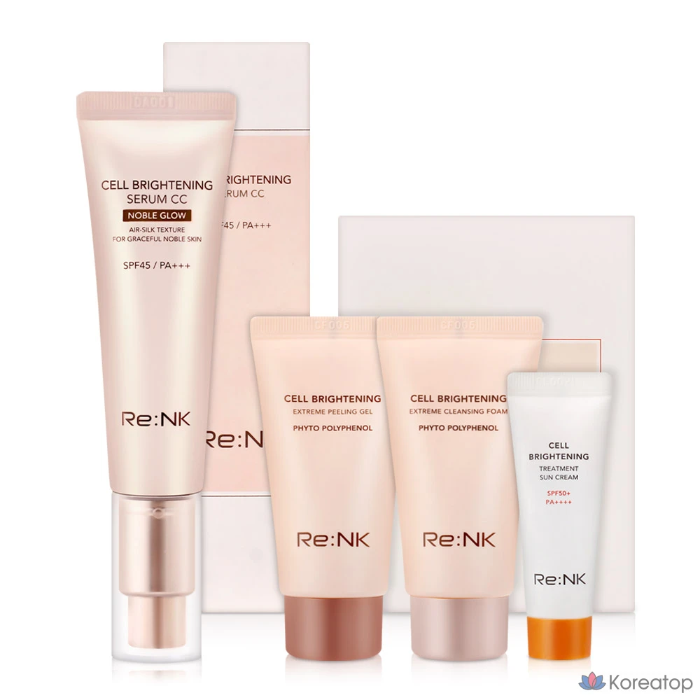Очищающая пенка Re:Nk Cell Brightening Serum CC Cleansing Foam, 35 мл, 1 шт.