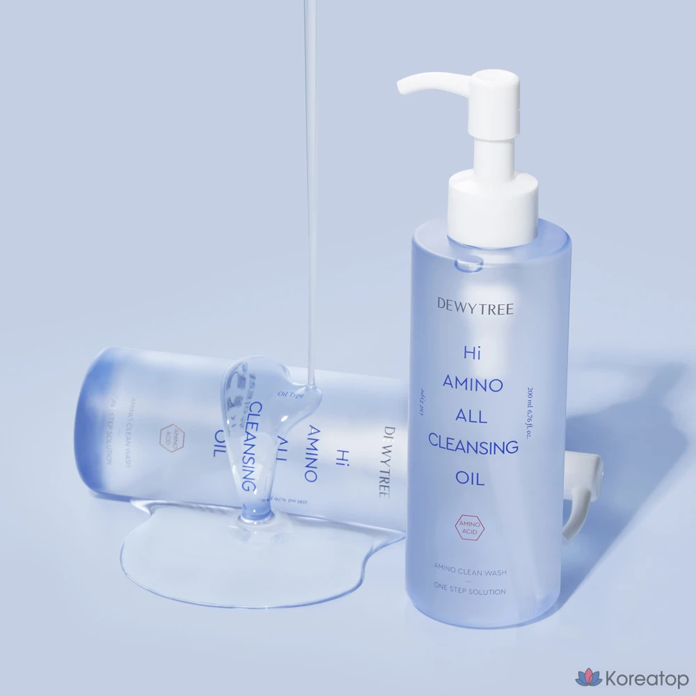 Очищающее масло Dewytree High Amino All, 1 шт., 200 мл