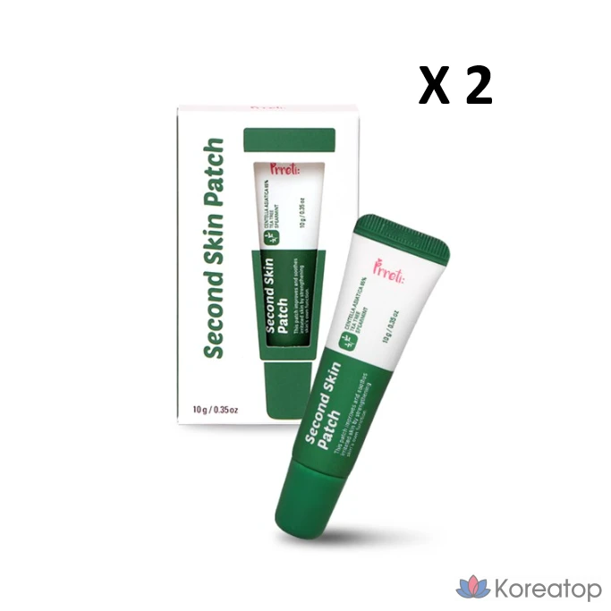 Пластыри Prreti Second Skin Patch, 10 г, 1 упаковка, 2 штуки