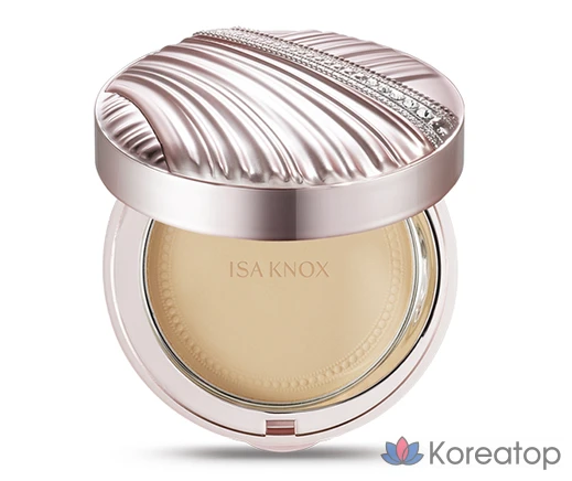 Набор Isa Knox Terbina AD Luxury Pact 14g + сменный блок 14g, № 23, 1 шт.