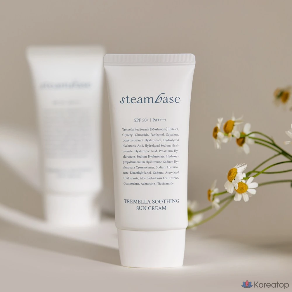 Увлажняющий лосьон Steambase Family Tremella с солнцезащитным кремом SPF 50+ PA++++, 50 мл
