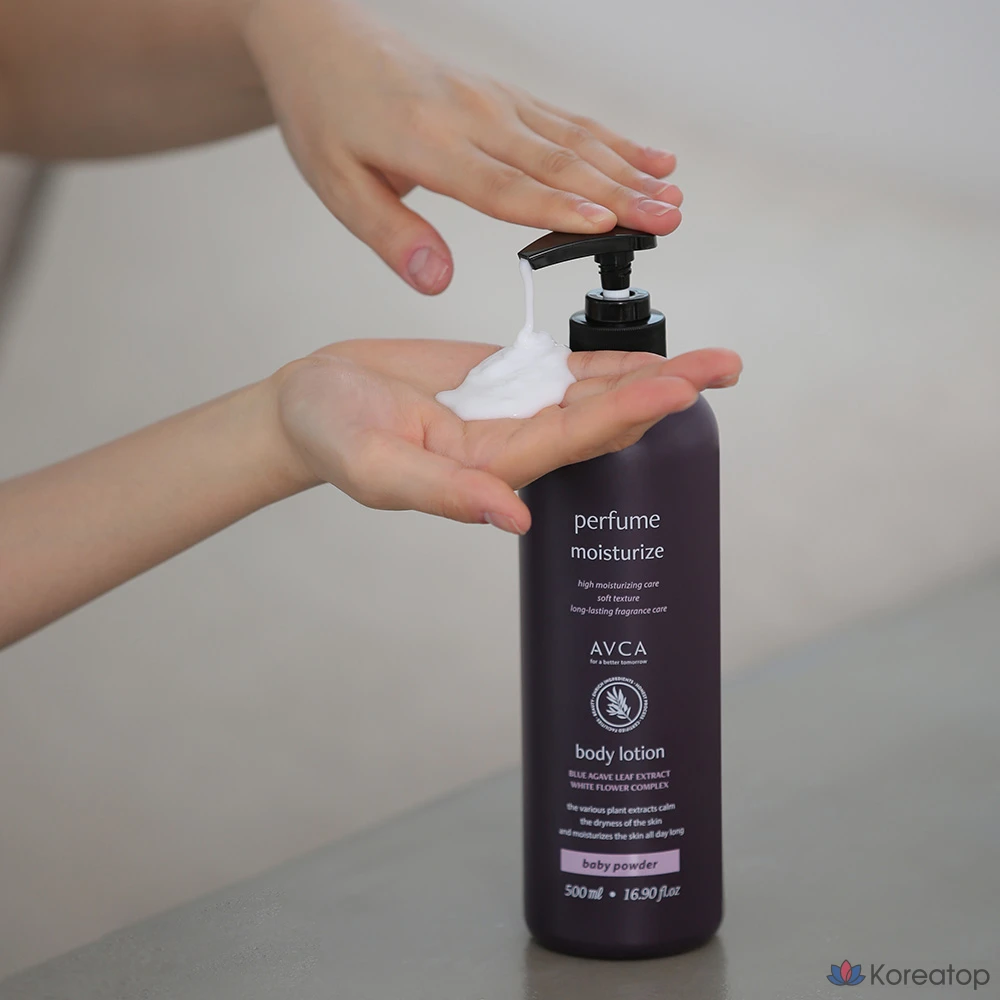 Лосьон для тела AVCA Perfume, аромат детской присыпки, 1 л, 1 шт., фото 2