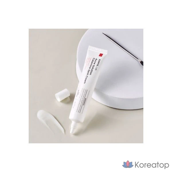 Крем для тонечного нанесения от прыщей Eunyul Lab Acne Solution Calamine Spot Cream, 30 мл x 1