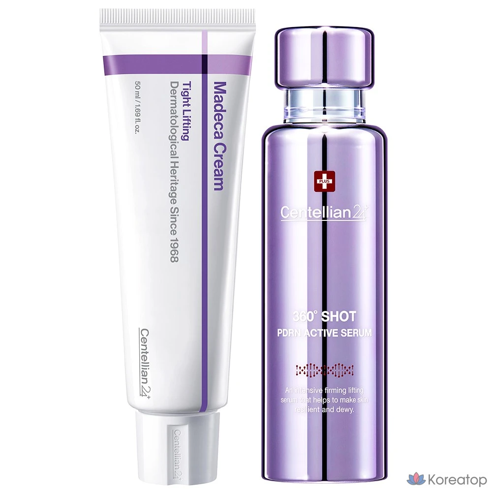 Centellian24 Подтягивающий крем 50 мл + Сыворотка PDRN 50 мл, 1 набор