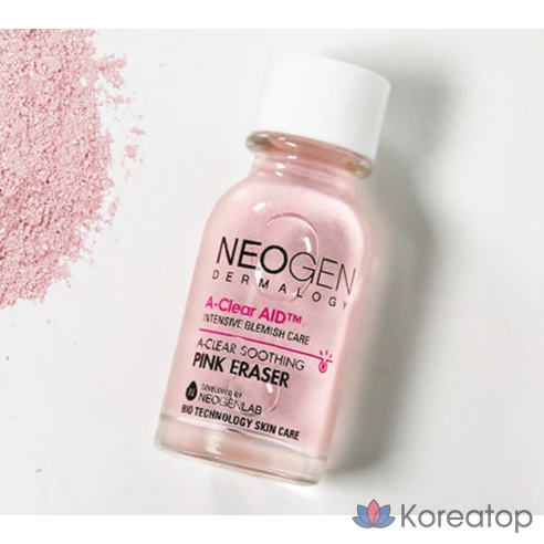 Успокаивающий лосьон для точечного нанесения Neogen A Clear Soothing Pink Spot Eraser