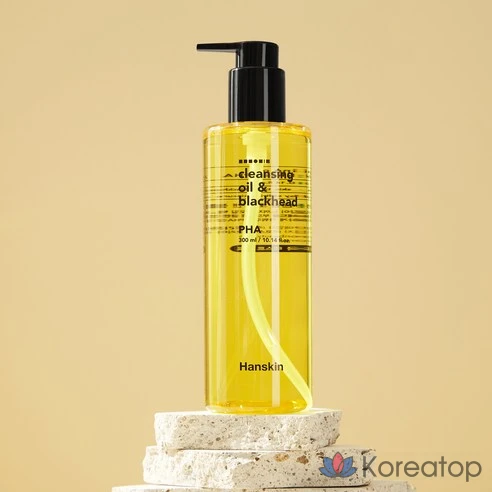 Hanskin / Гидрофильное масло с PHA-кислотами Cleansing Oil &amp; Blackhead PHA , 300 мл