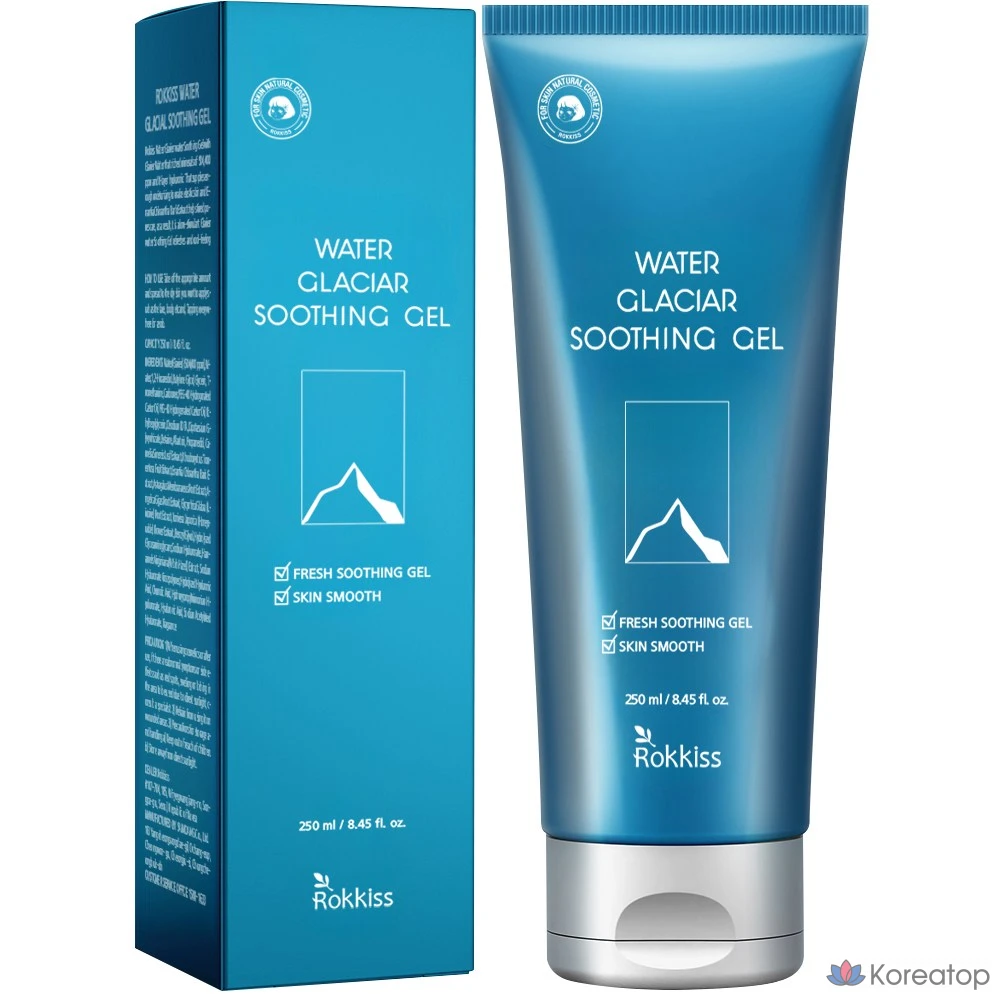 Успокаивающий гель для тела Rokkiss Water Glacier Water, 250 мл, 1 шт.