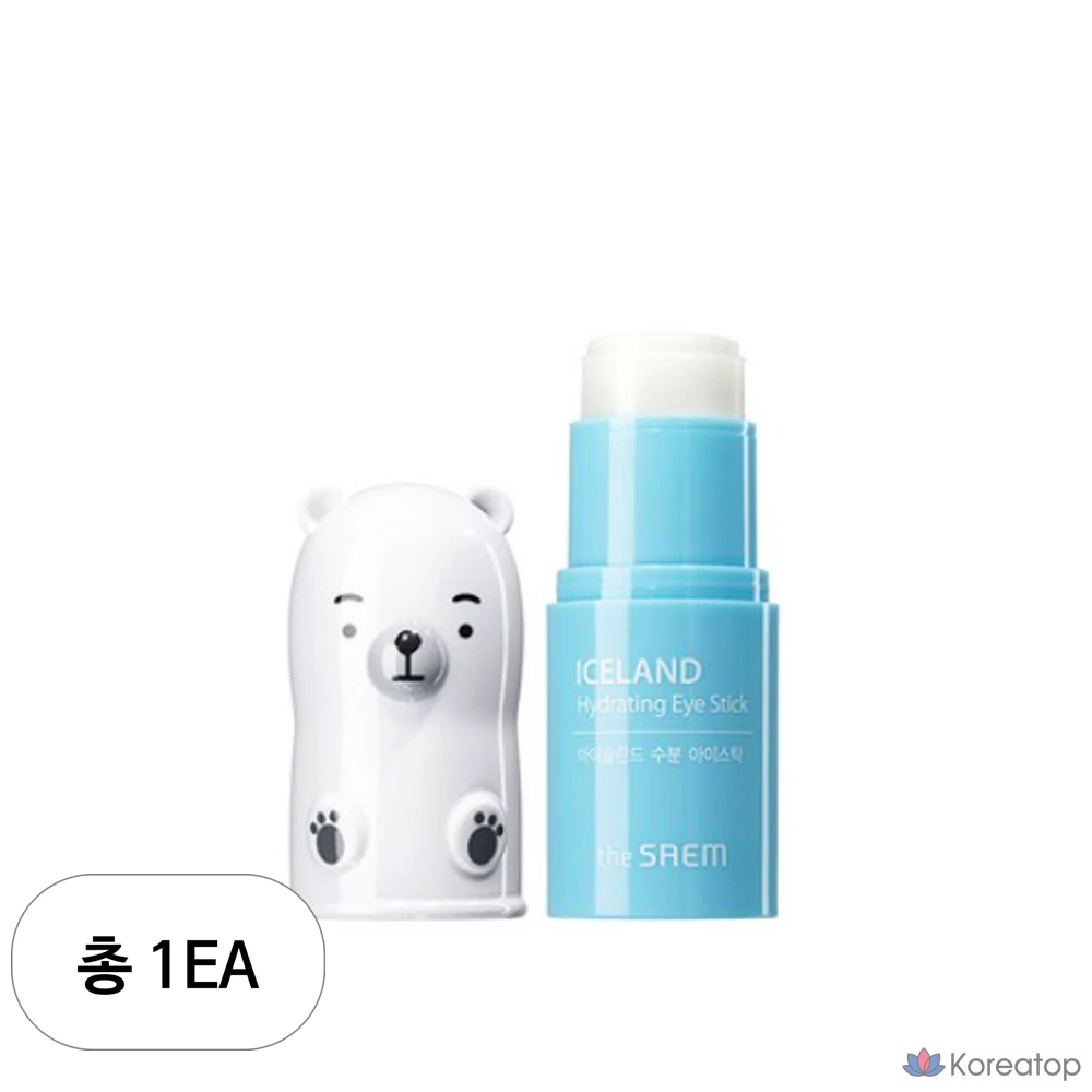 Увлажняющий стик для глаз The Saem Iceland, 7 г, 1 шт.