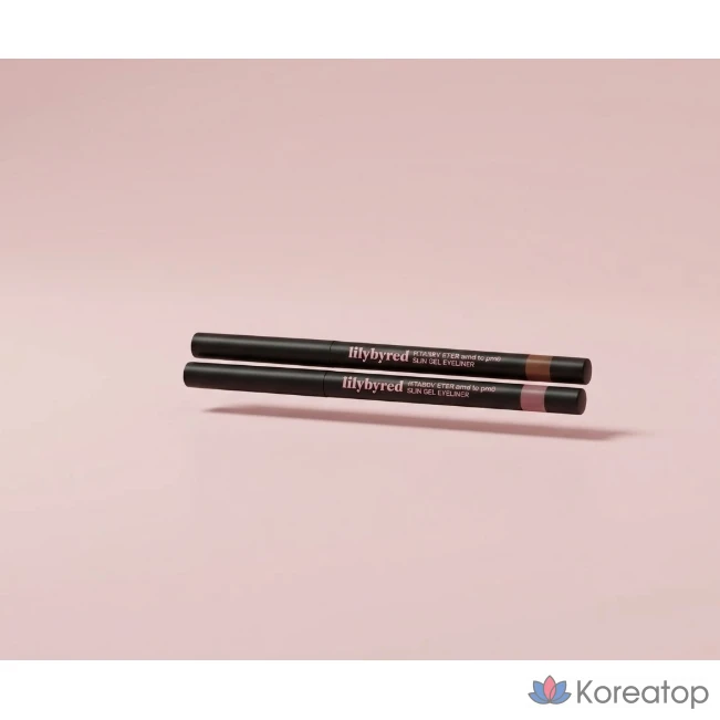 Гель-лайнер для глаз Lilybyred 9to9 Slim Gel Eyeliner, оттенок 01 Matte Black, 1 шт.