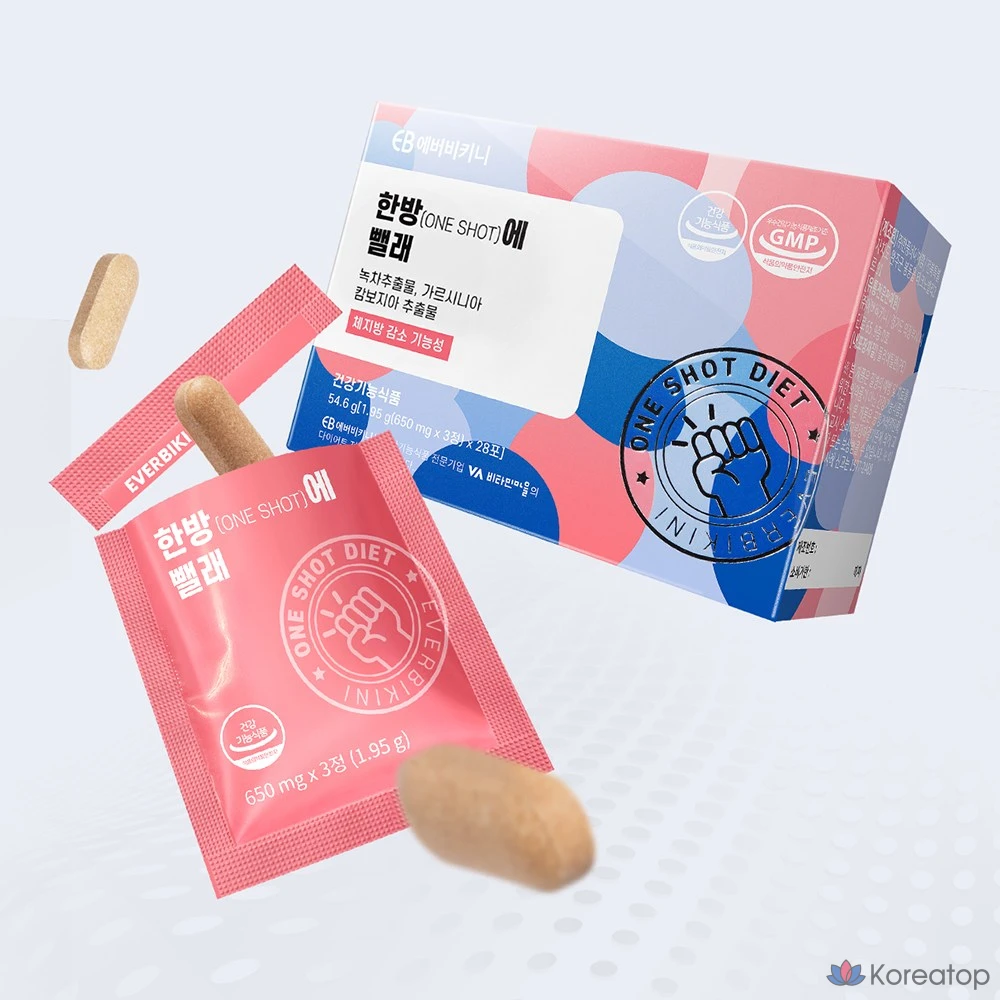Напиток для похудения EverBikini Hanbang-e Ppaellae, 28 саше, 1 шт.