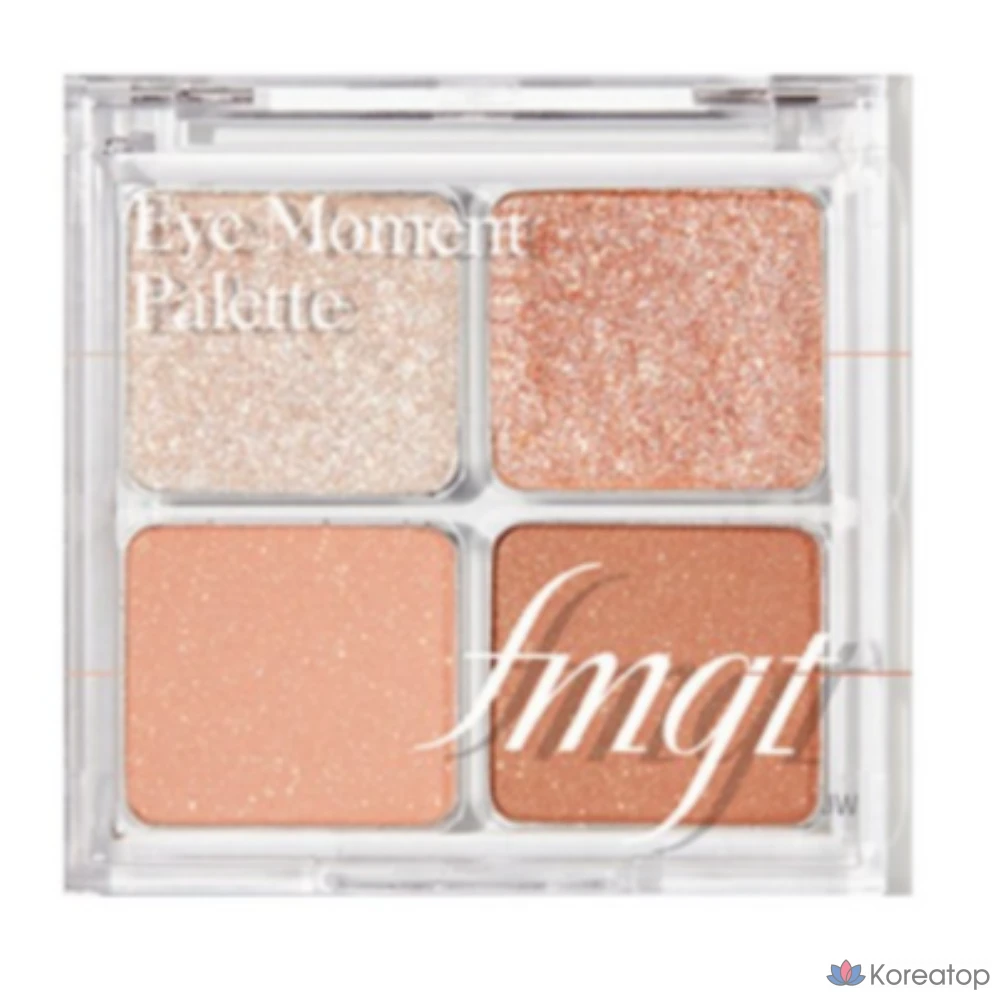 Тени для век FMGT Eye Moment Shadow Palette, оттенок 04 Natural Glow, 1 шт.