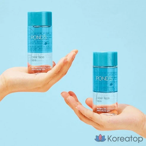 Средство для снятия макияжа с губ и глаз Ponz Clear Face Spa, 120 мл
