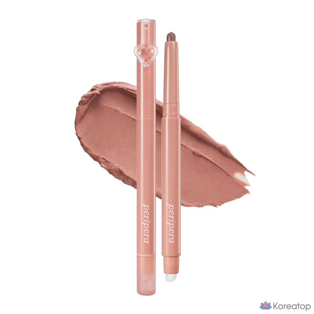 Карандаш для губ Heart percent Puppy Plumping Dew, оттенок 004 «Миндальный бежевый».