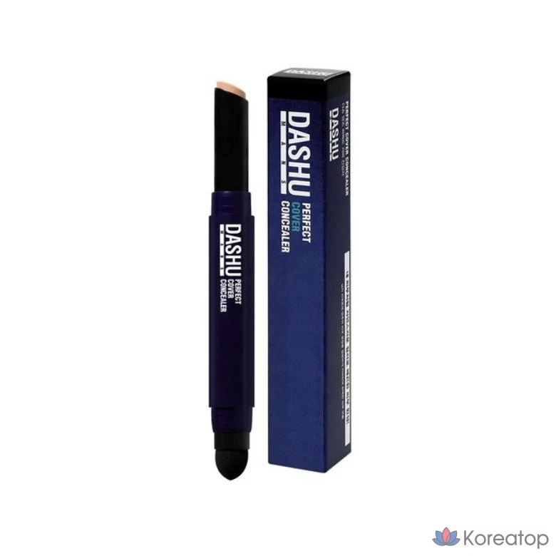 Консилер Dashu Men's Perfect Cover, 2,2 г, № 24, песочно-бежевый, 1 шт.