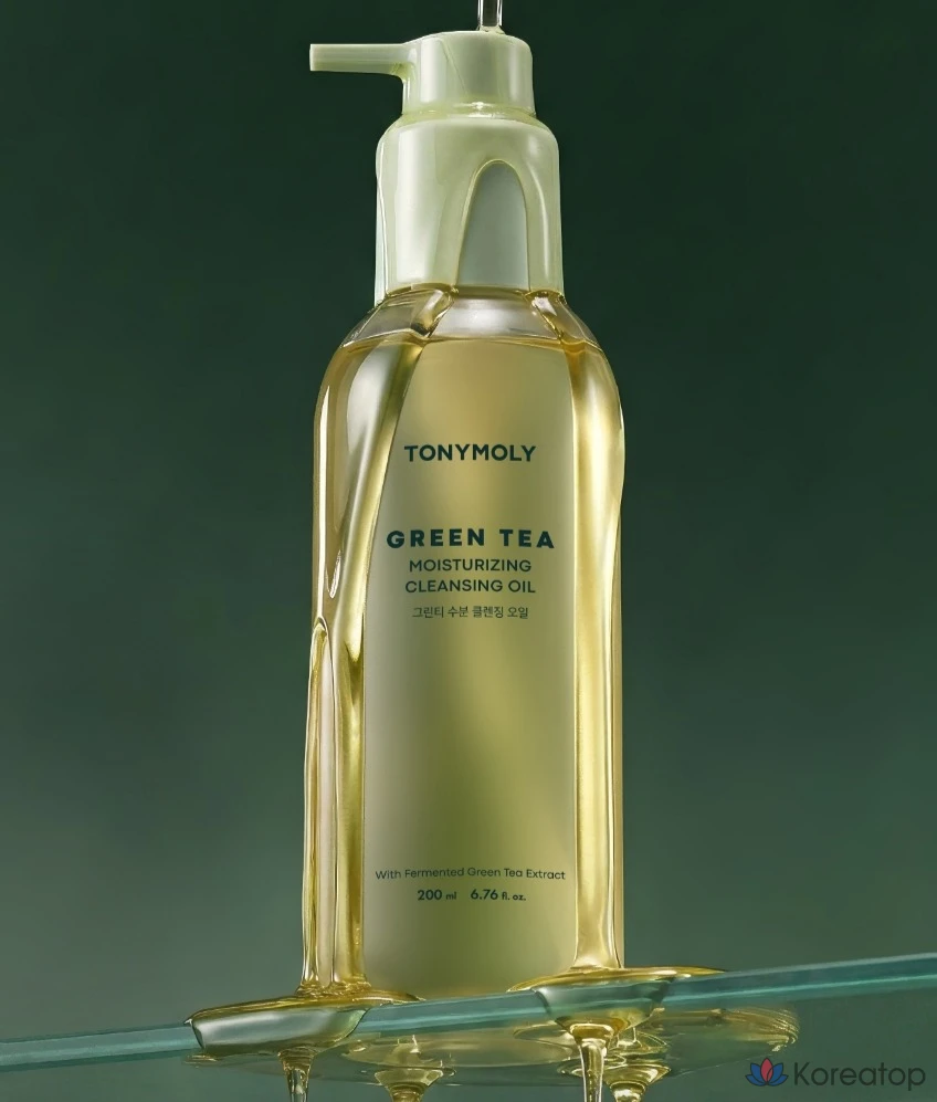 Гидрофильное масло Tony Moly Green Tea Moisture Cleansing Oil, 200 мл, 1 шт.