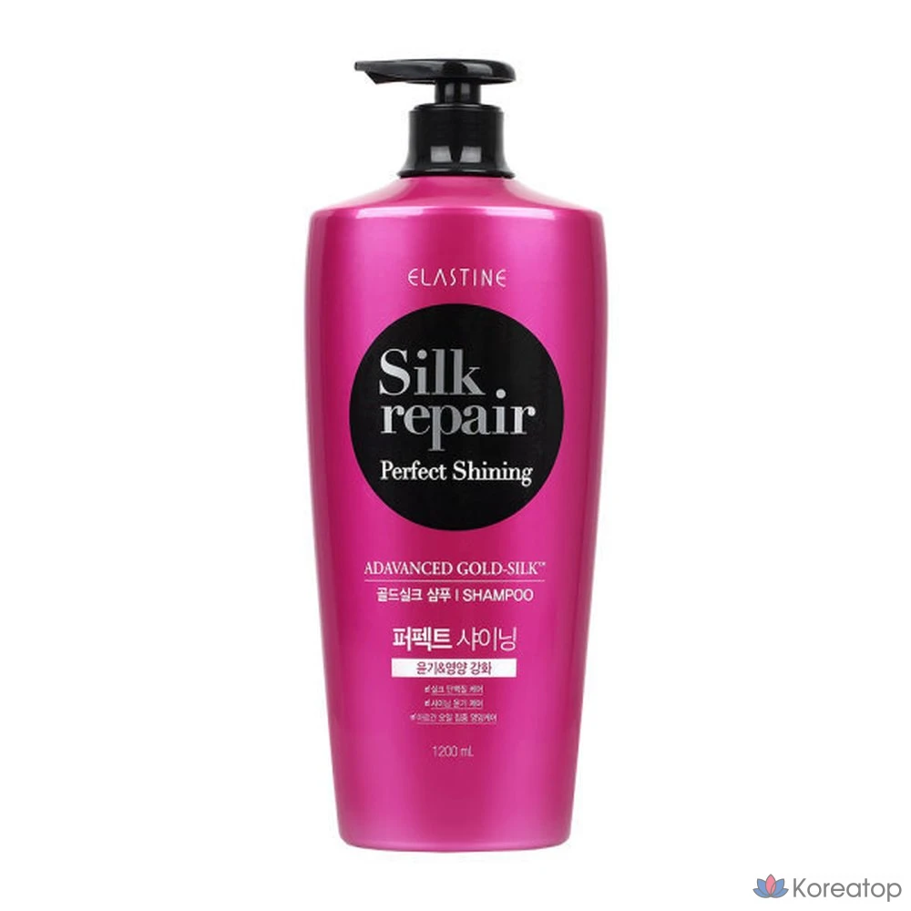 Шампунь и кондиционер Elastine Silk Repair Perfect Shining, 1200 мл, 1 шт.
