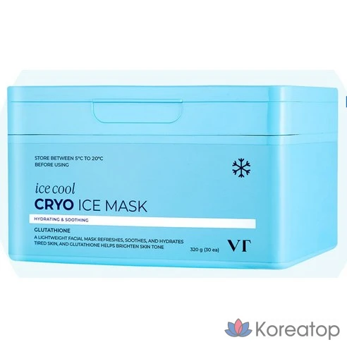 Крио-ледяная маска VT Cosmetic, по 1 шт., 30 шт.