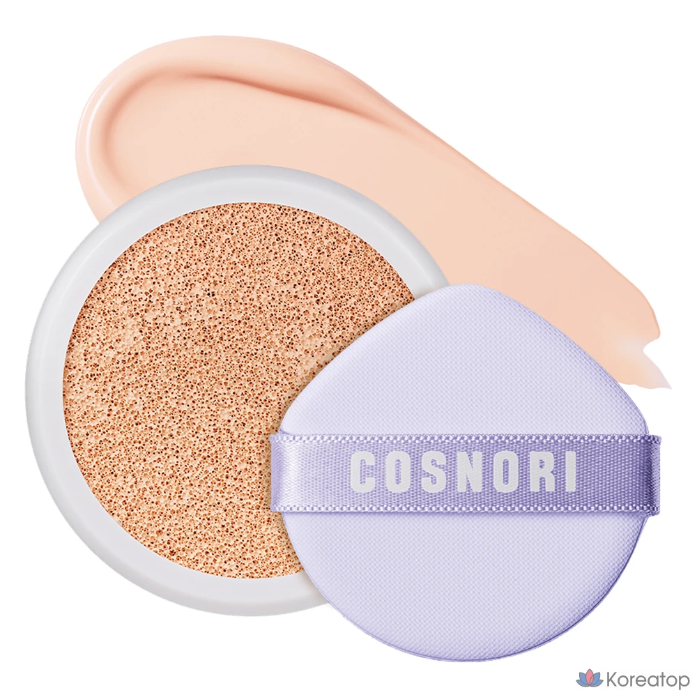 Сменный блок для тонального крема Cosnori Panthenol Barrier Cushion, 12 г, розовый, 1 шт.