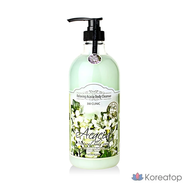 Очищающее средство для тела 3W Clinic Relaxing Acacia, 1 шт.