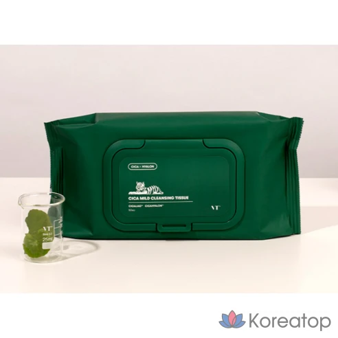 Мягкие очищающие салфетки VT Cica, 50 шт., упаковка из 3 шт.