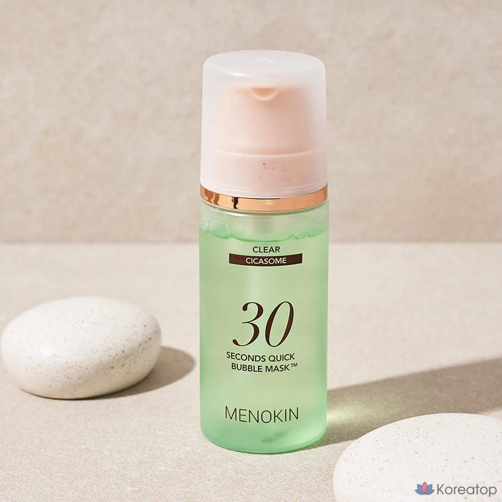 Пилинг-маска MENOKIN 30-Second Quick Bubble Mask Clear, 95 мл, 3 шт., фото 2