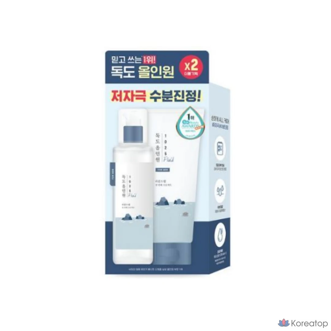 Round Lab for Men 1025 Dokdo All-in-One Fluid Double Plan, 1 шт.