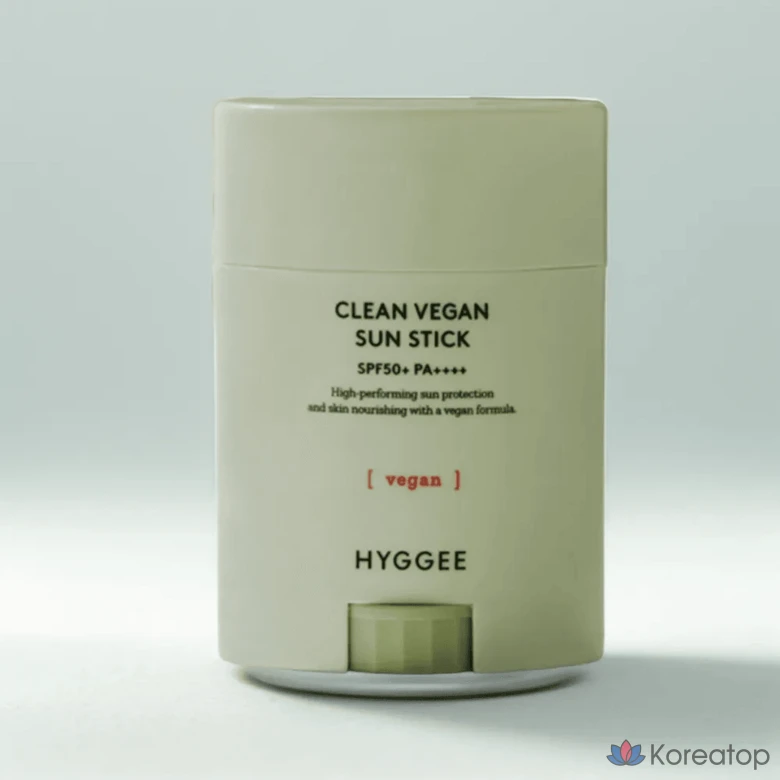 Солнцезащитный стик HYGGEE Clean Vegan, для чувствительной кожи, 20 г, 1 шт.