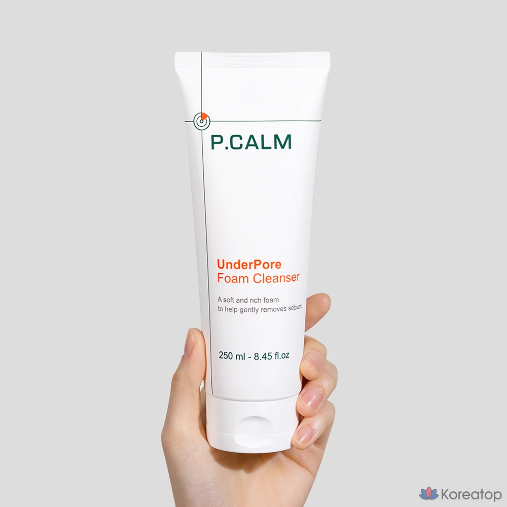 P.CALM Underpore Vateca Пенка для умывания, 250 мл, 1 шт., фото 2