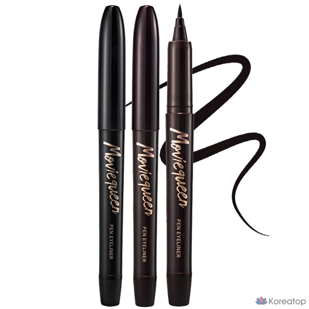 Подводка-карандаш для глаз KARADIUM Movie Star Pen Eyeliner, оттенок 02 Brown, 1 г, 1 шт.