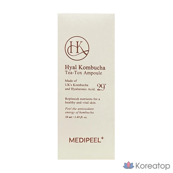 Medi-Peel Hyal Kombucha Teatox ампула, 50 мл, 1 шт.