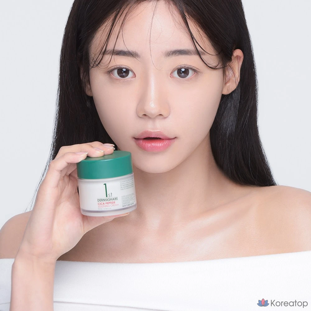 Успокаивающий крем Dermashare Cica Peptide, 70 мл, 1 шт.