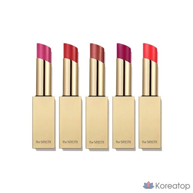 Губная помада The Saem M Touch Shine Lipstick, оттенок CR02 Stunning Coral, 1 шт., фото 2