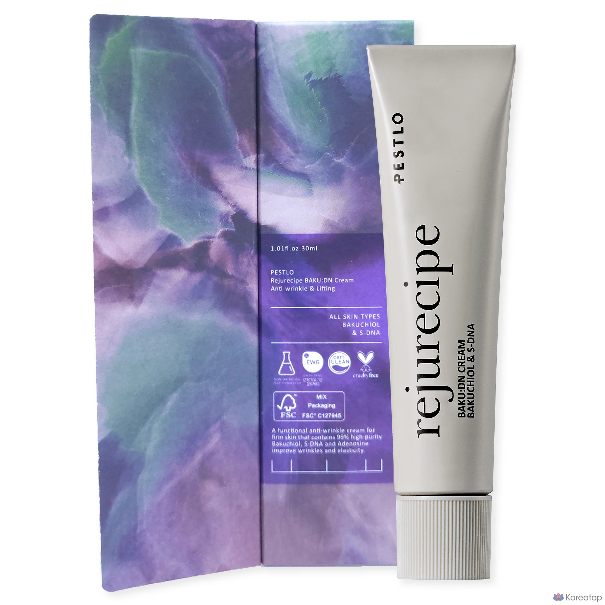 Крем PESTLO Rejurecife Bacudienne против морщин и для укрепления кожи, 30 мл, 1 шт.