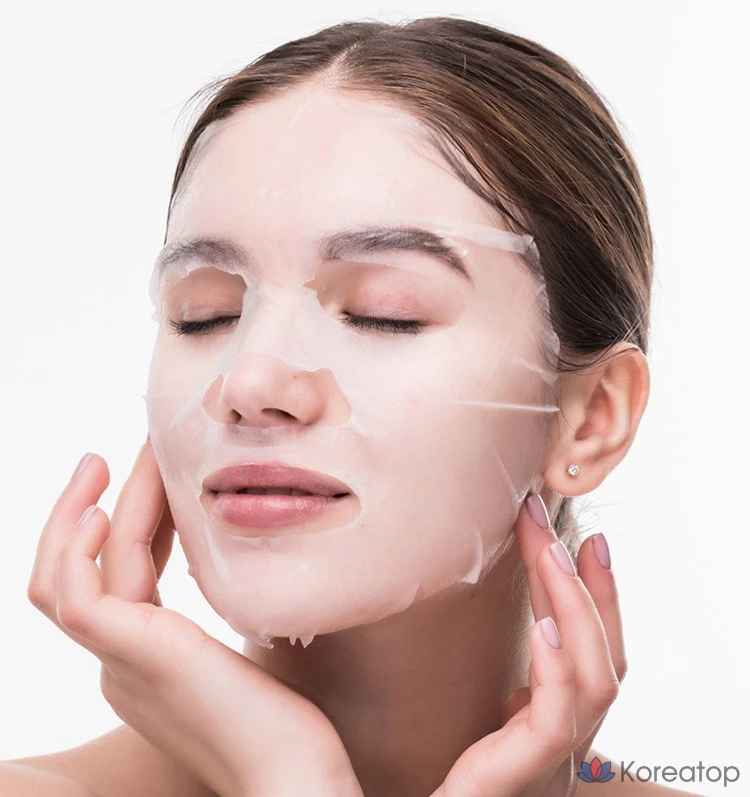 Тканевая маска для лица 3W Clinic Fresh Mask Sheet Placenta, 60 шт., фото 2