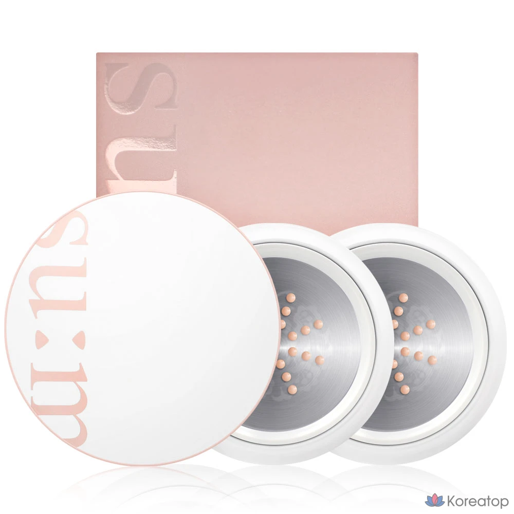 Солнцезащитный охлаждающий крем-кушон 37 Degrees Sun Away Cooling Moisture Sun Cushion CC EX, 1 основной продукт + 2 сменных блока, 1 шт.