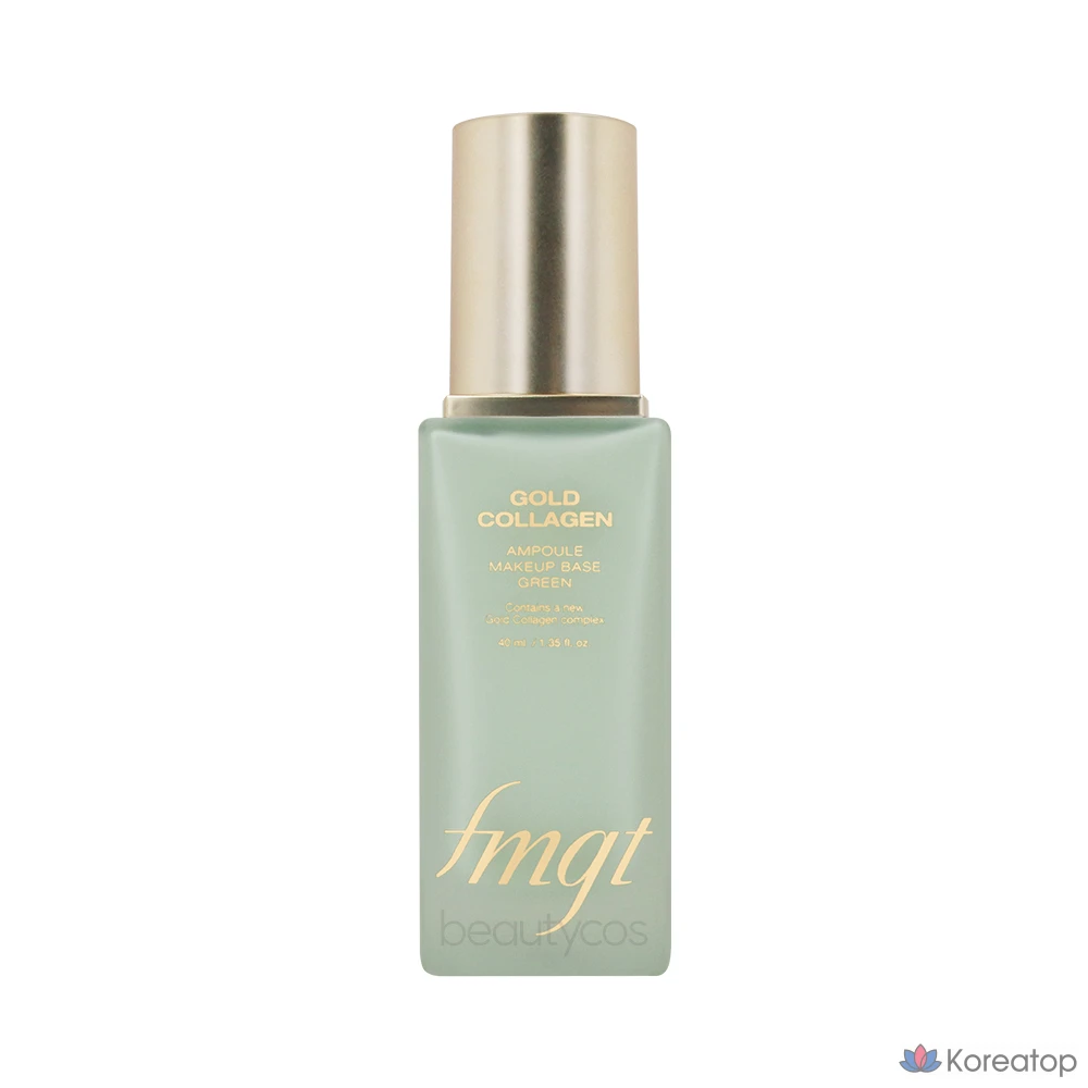 Ампульная сыворотка FMGT Gold Collagen Ampoule Makeup Base, оттенок 03 Luxury Base, 40 мл, 1 шт.