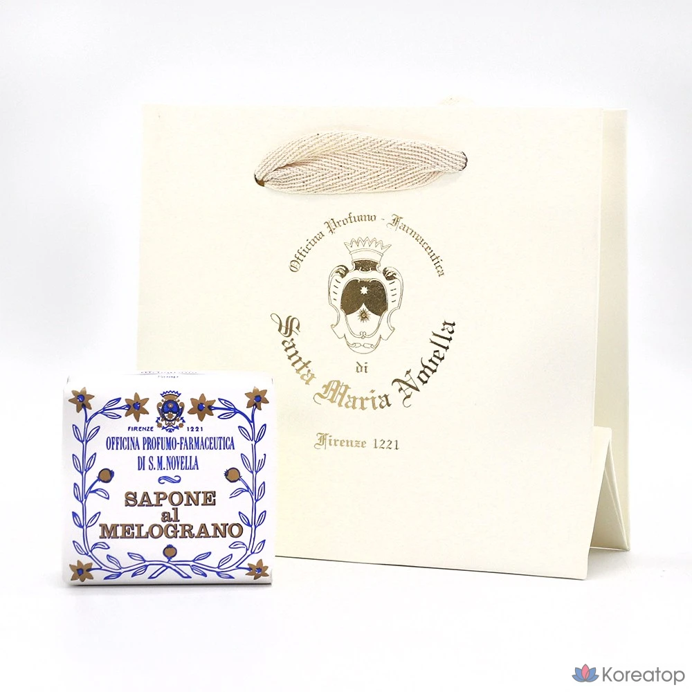 Мыло для тела Santa Maria Novella Sapone Melograno Toilette Soap, аромат Melograno, 100 г, 1 шт.