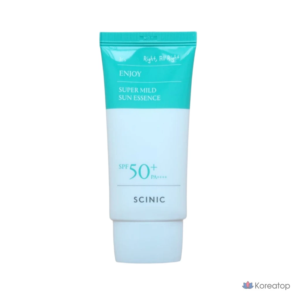 Солнцезащитная эссенция Scinic Enjoy Super Mild Sun Essence SPF50+ PA++++, 50 мл, 1 шт.