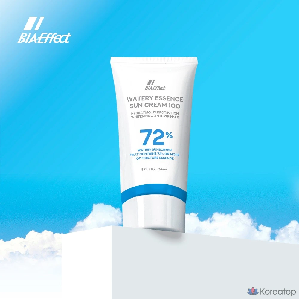 Увлажняющая эссенция BIA EFFECT с солнцезащитным кремом 100 SPF50+ PA++++ 30 мл, 1 шт.