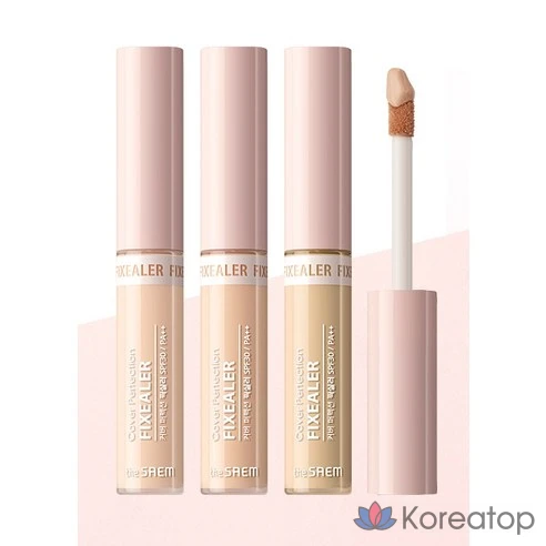 The Saem Суперстойкий консилер Cover Perfection Fixealer 1.5 Natural Beige