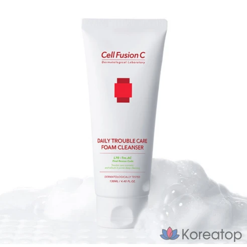 Очищающая пенка для проблемной кожи Cellfusion C Triac Daily Trouble Care