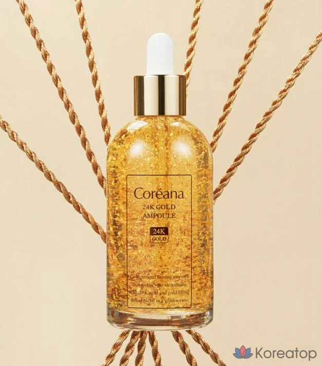 Coreana 24K Gold Ампула, 1 шт., 100 мл