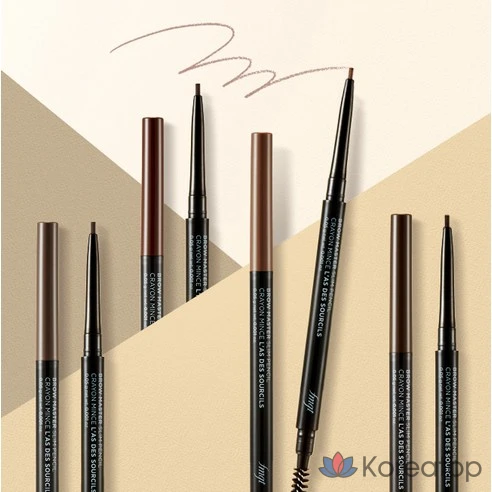 Карандаш для бровей автоматический Brow Master Slim Pencil The Face Shop, 0,05 г, 01 Серо-коричневый