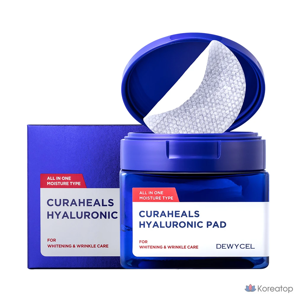 Гиалуроновые подушечки DEWYCEL Curahills, 70 листов, 1 упаковка