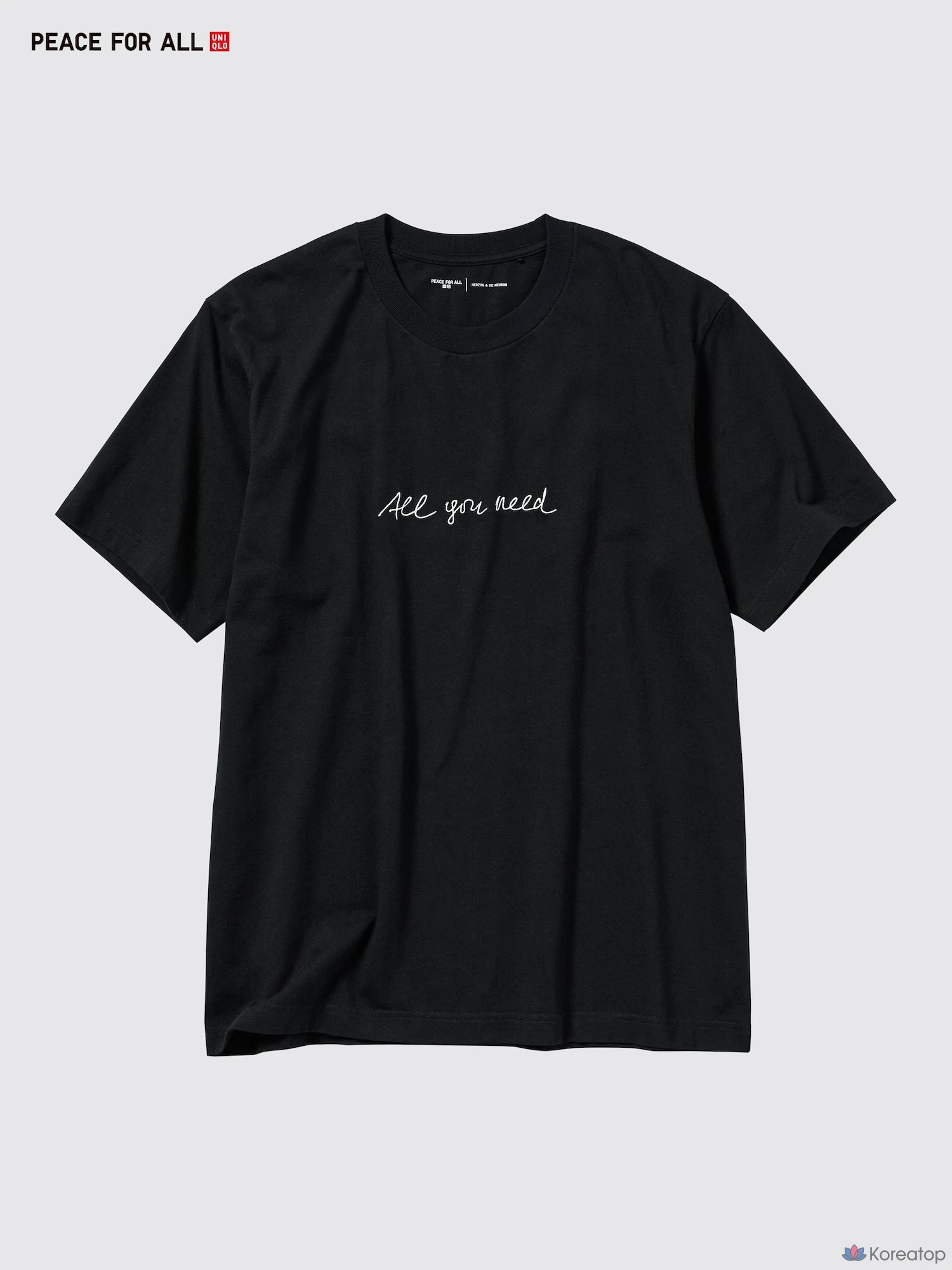 Футболка Uniqlo PEACE FOR ALL Graphic T-Shirt Regular Fit H&amp;deM