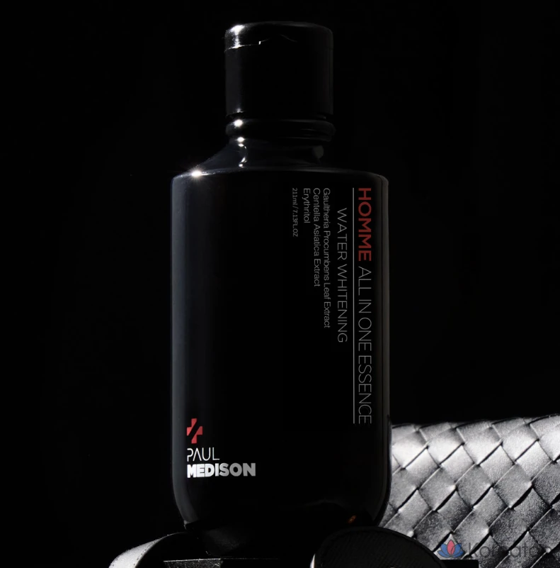 Осветляющий лосьон-эссенция для кожи PAUL MEDISON Homme Water Whitening Skin Lotion All-in-One, 211 мл, 1 шт.