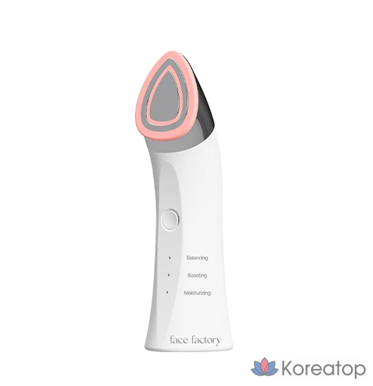 Массажер для лица Face Factory Boosters Pro Skin Massager, FF-28, белый