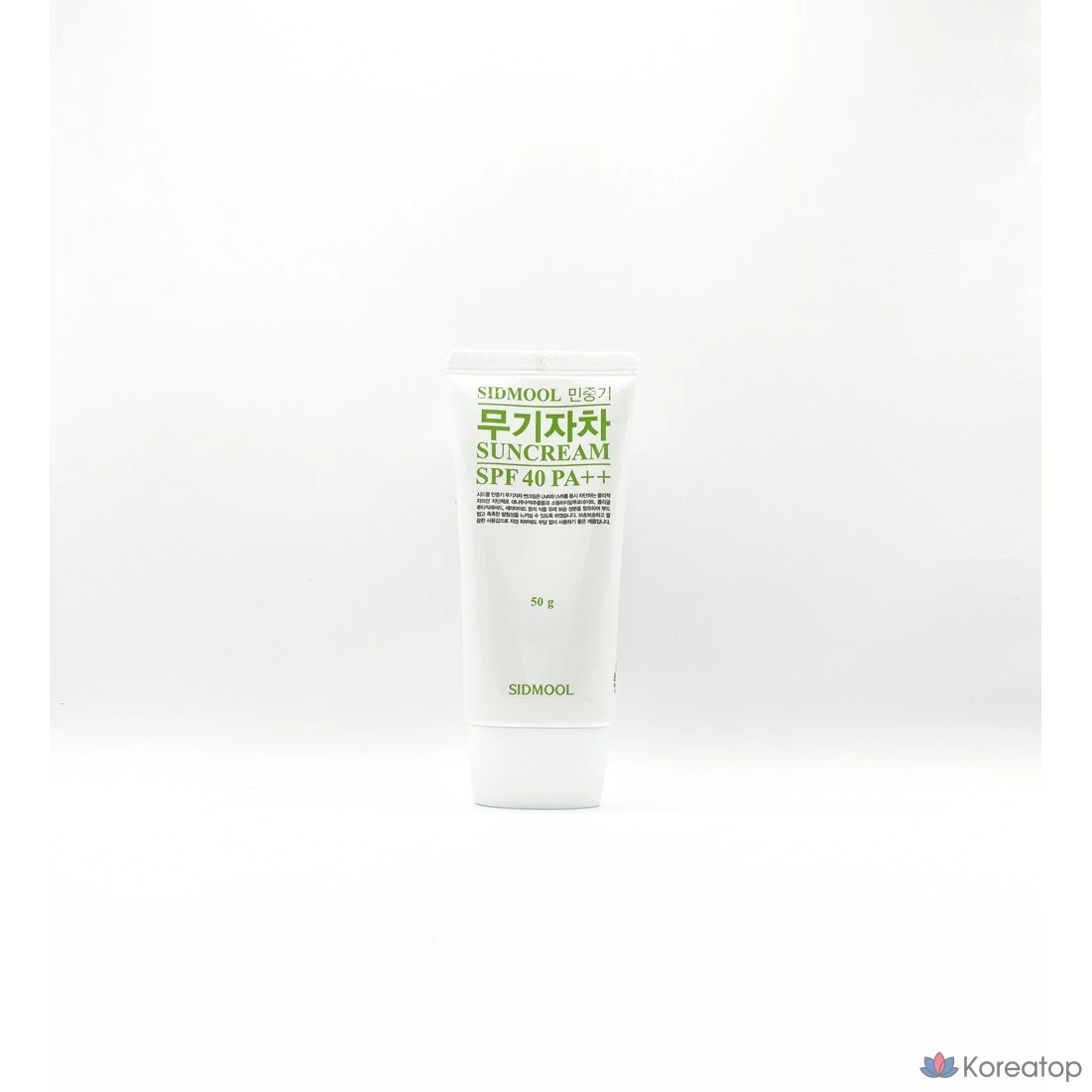 Солнцезащитный крем Sidmool Minjunggi Mugijacha Suncream SPF40 PA++, 50 г, 1 шт., фото 2