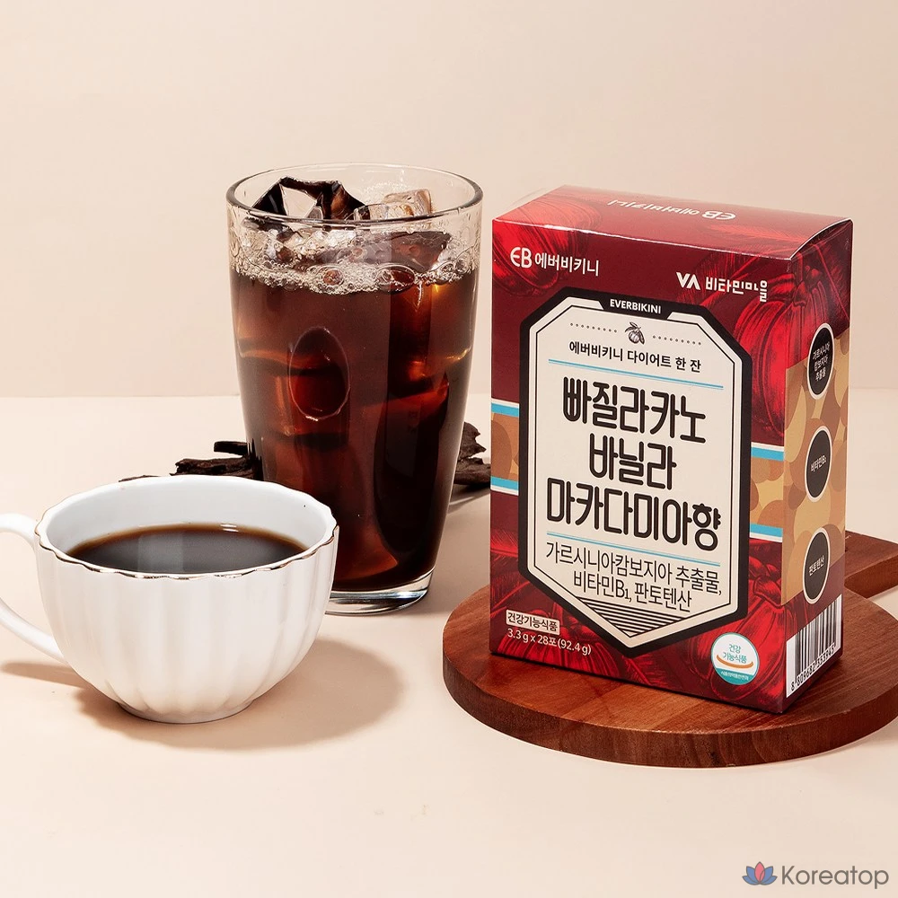 Протеиновый коктейль EverBikini Ppajillakano Vanilla Macadamia, 92,4 г, 1 шт.