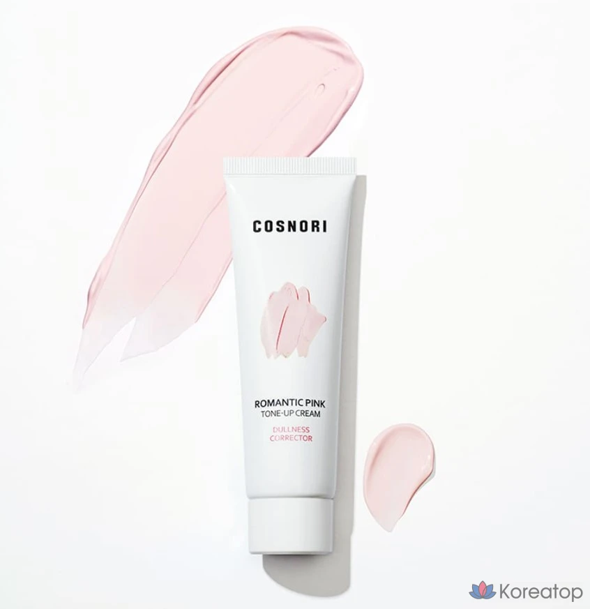Крем-лосьон для лица Cosnori Color Tone-Up Cream, оттенок 01 Romantic Pink, 1 шт., 50 мл